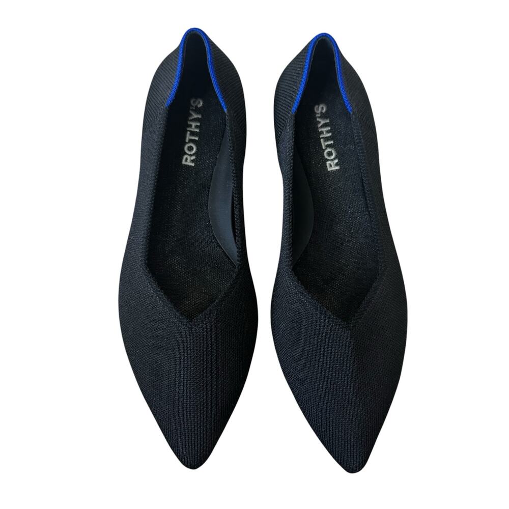 ROTHY’S The Point II Ballet Flat Black Size 8